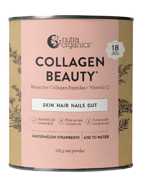 Nutra Organics Collagen Beauty Watermelon Strawberry 225g