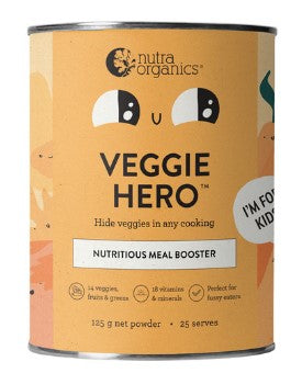 Nutra Organics Veggie Hero 125g