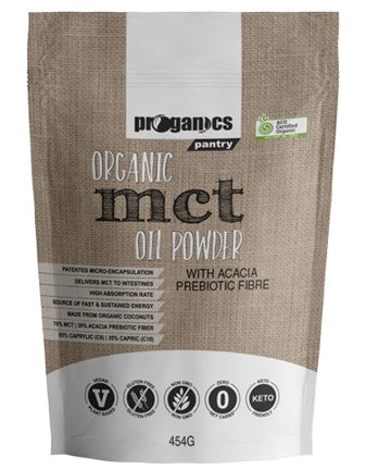 Proganics Organic MCT Oil Powder 454g