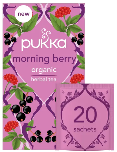 Pukka Morning Berry Tea 20 Pack