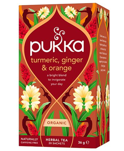 Pukka Turmeric, Ginger & Orange 20 Pack