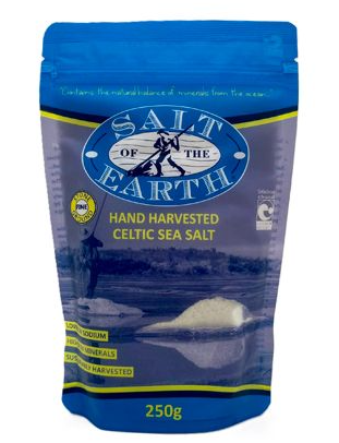 Salt of the Earth Fine Hand Harvested Celtic Sea Salt 250g