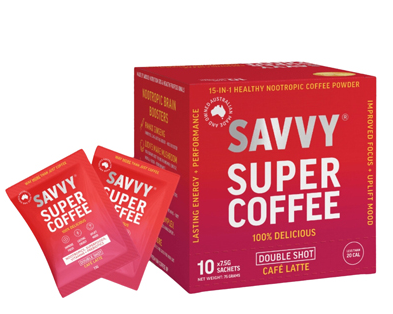 Savvy Focus Super Coffee 10x Sachets