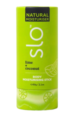Slo Naturals Body Moisturising Stick Lime + Coconut 60g