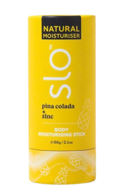 Slo Naturals Body Moisturising Stick Pina Colada + Zinc 60g