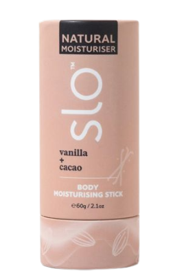 Slo Naturals Body Moisturising Stick Vanilla + Cacao 60g