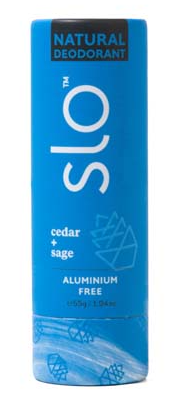 Slo Naturals Deodorant Cedar + Sage 55g