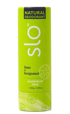 Slo Naturals Deodorant Lime + Bergamot 55g