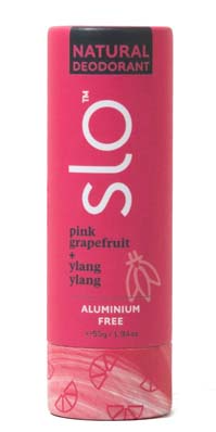 Slo Naturals Deodorant Pink Grapefruit + Ylang Ylang 55g