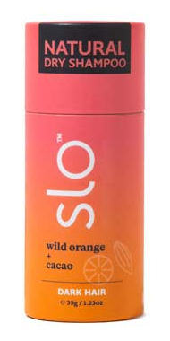 Slo Naturals Dry Shampoo Dark Hair Wild Orange + Cacao 35g