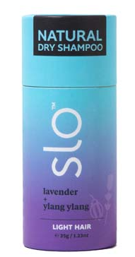 Slo Naturals Dry Shampoo Light Hair Lavender + Ylang Ylang 35g
