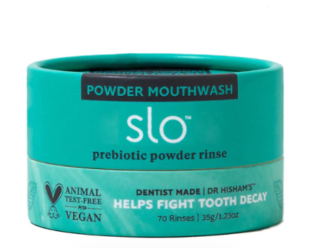 Slo Naturals Natural Powder Mouthwash Mint 32g
