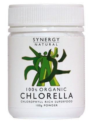 Synergy Natural Organic Chlorella Powder 100g
