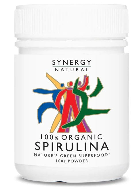 Synergy Natural Organic Spirulina Powder 100g