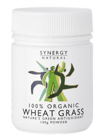 Synergy Natural Organic Wheat Grass Powder 100g