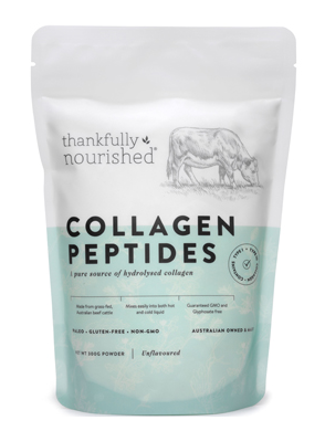 Thankfully Nourished Collagen Peptides 300g