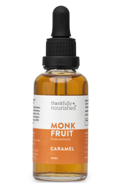 Thankfully Nourished Monk Fruit Concentrate Caramel 50ml