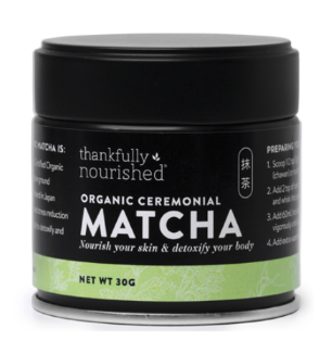 Thankfully Nourished Organic Ceremonial Matcha 30g