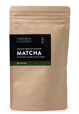 Thankfully Nourished Premium Organic Culinary Matcha 90g