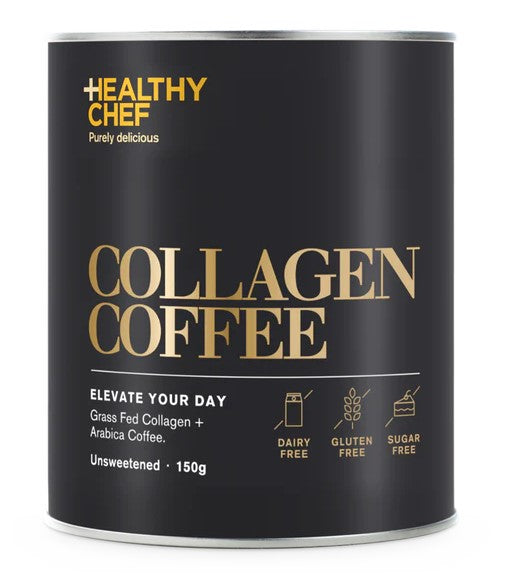 The Healthy Chef Collagen Coffee Unsweetened 150g
