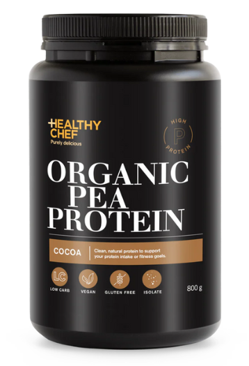 The Healthy Chef Organic Pea Protein Cacao 800g