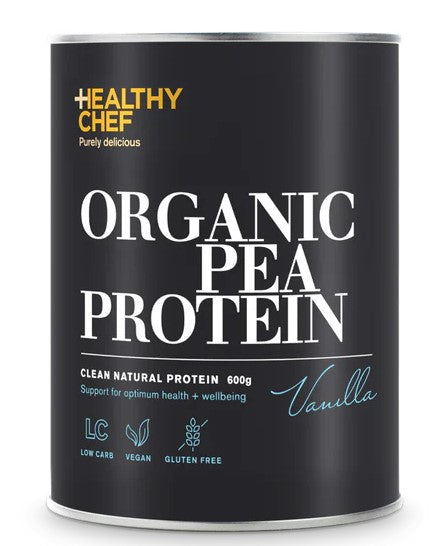 The Healthy Chef Organic Pea Protein Vanilla 600g
