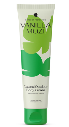 Vanilla Mozi Natural Outdoor Body Cream 125ml
