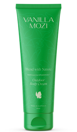 Vanilla Mozi Natural Outdoor Body Cream 250ml