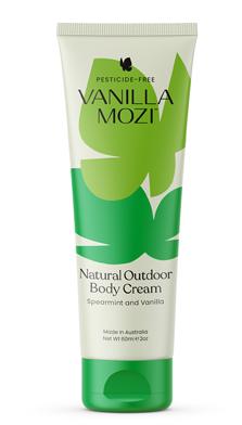 Vanilla Mozi Natural Outdoor Body Cream 60ml