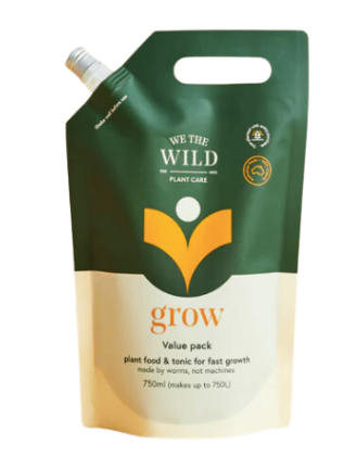 We The Wild Plant Care Organic Grow Concentrate Organic Liquid Plant Food 750ml