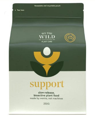We The Wild Plant Care Organic Support Slow-Release Plant Food 250g