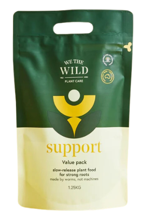 We The Wild Plant Care Organic Support Slow-Release Plant Food 1.25kg
