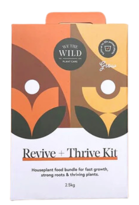 We The Wild Plant Care Revive & Thrive Plant Care Kit