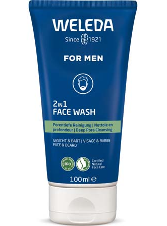 Weleda Men 2in1 Face Wash 100ml
