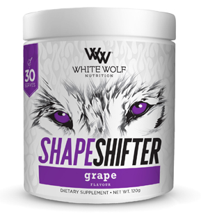 White Wolf Nutrition Shape Shifter Natural Fat Burner Grape 120g