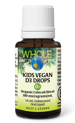 Whole Earth & Sea Kids Vegan D3 Drops 14ml