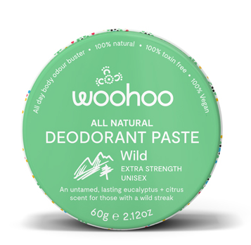 Woohoo All Natural Deodorant Paste - Wild 60g