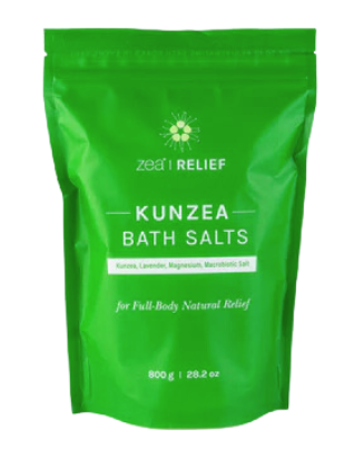 Zea Relief Kunzea Bath Salts 800g