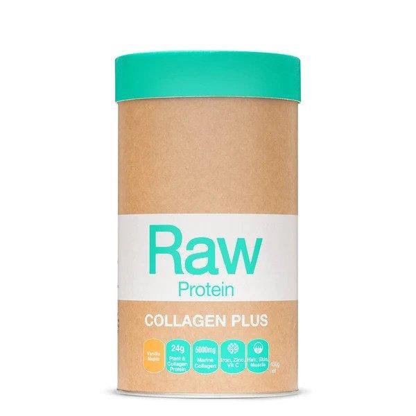 Amazonia Raw Collagen Protein Plus Vanilla Maple 450g - Luxe Tribe Wellness Dispensary