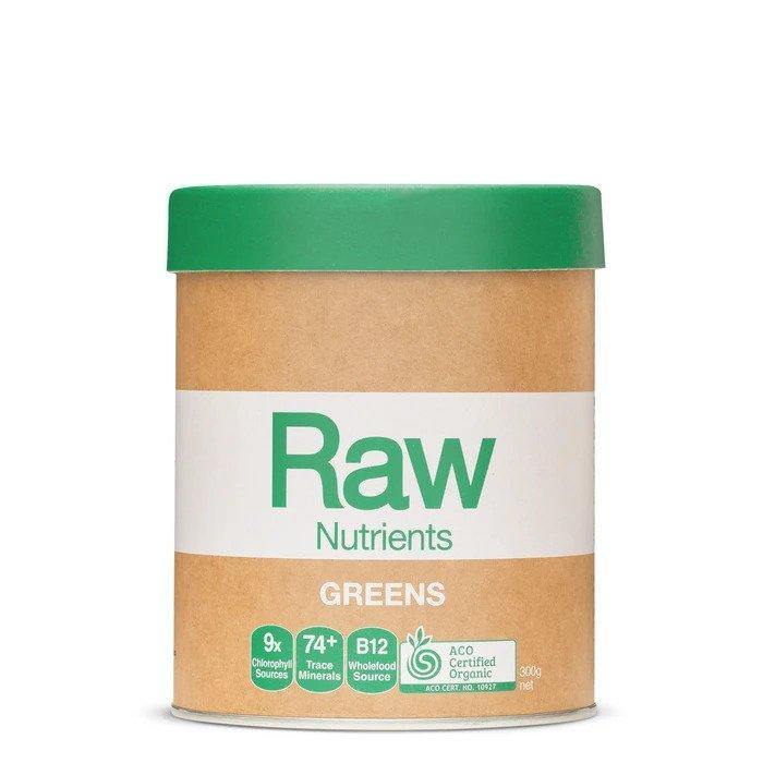 Amazonia Raw Nutrients Greens 300g - Luxe Tribe Wellness Dispensary