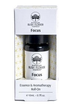 Australian Bush Flower Essences Focus Essence & Aromatherapy Roll-On 10ml