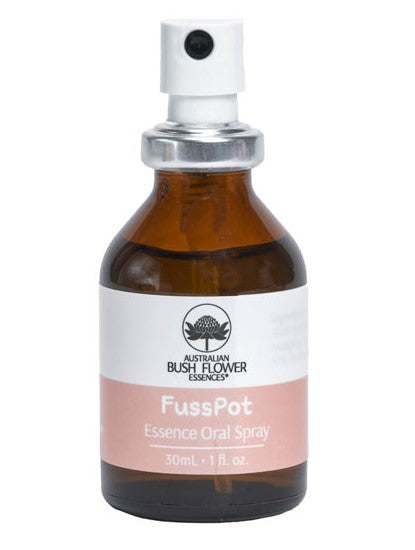Australian Bush Flower Essences FussPot Spray 30ml