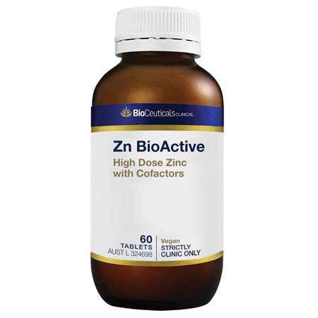 BioCeuticals Clinical Zn Bioactive 60Tabs