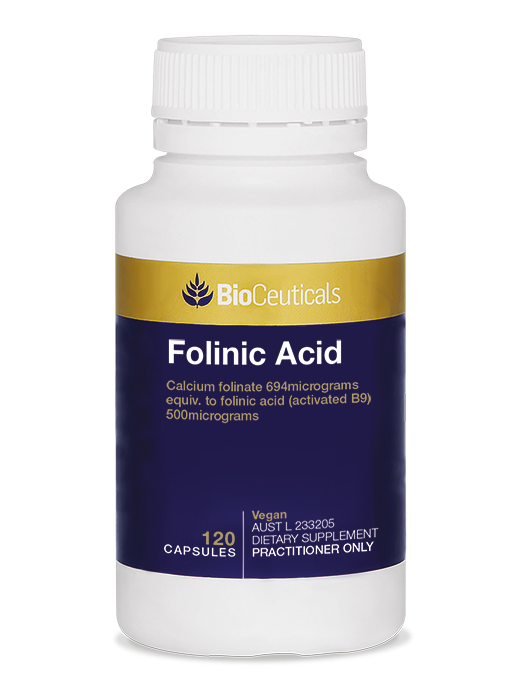 BioCeuticals Folinic Acid 120Caps