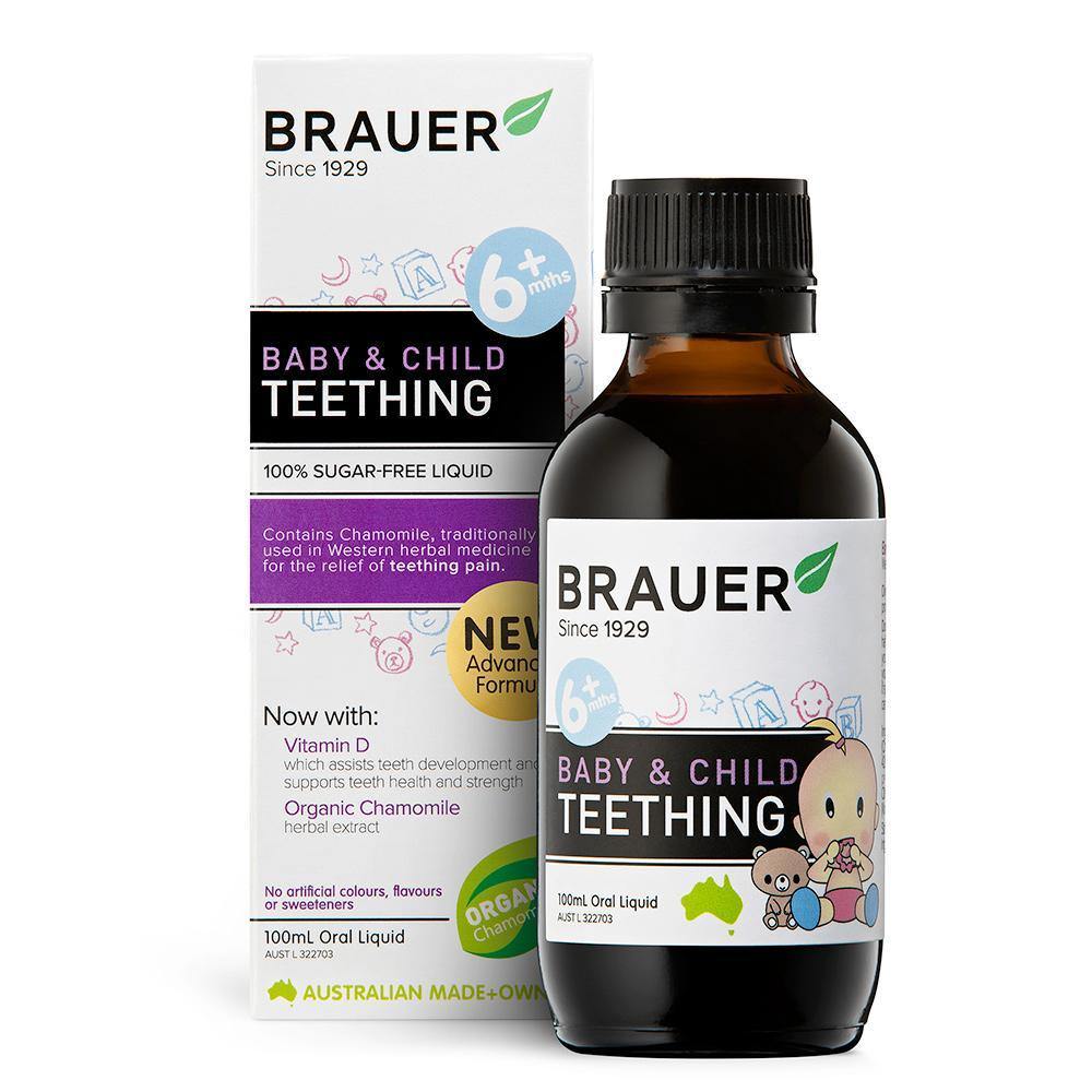 Brauer Baby & Child Teething Relief 100ml - Luxe Tribe Wellness Dispensary