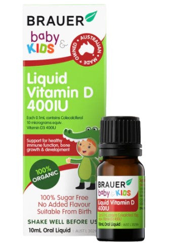 Brauer Baby & Kids Liquid Vitamin D 400IU 10ml