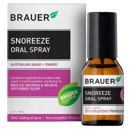 Brauer SnoreEze Oral Spray 20ml