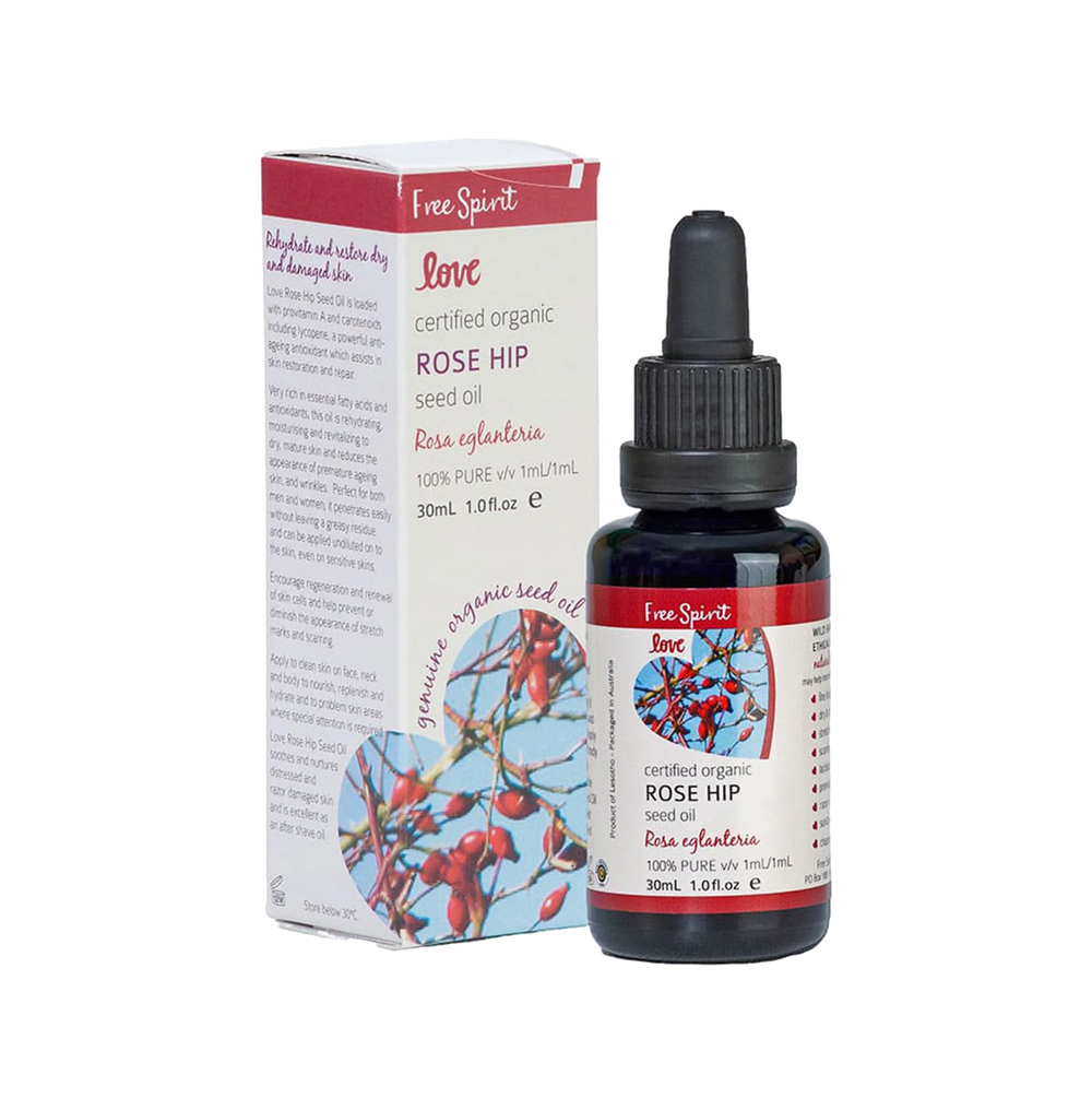Byron Bay Love Oils Organic Rose Hip Oil 30ml
