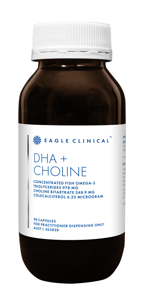Eagle Clinical DHA + Choline 90Caps