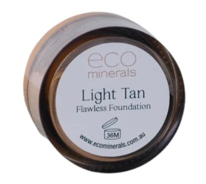 Eco Minerals Flawless Matte Mineral Foundation - Light Tan